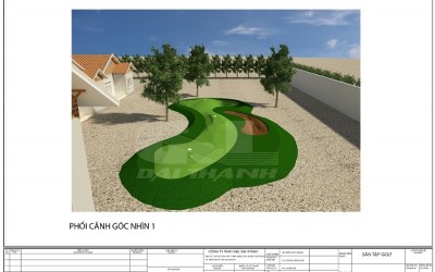 Dự án Mini golf Cam Bình - Bình Thuận