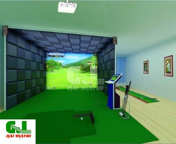 Vì sao bạn nên lắp đặt phòng tập golf 3d tại nhà? Đại Thành Groups