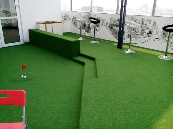 thiết kế sân tập golf