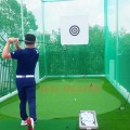 Khung tập golf trên sân thượng 3mx5mx3m