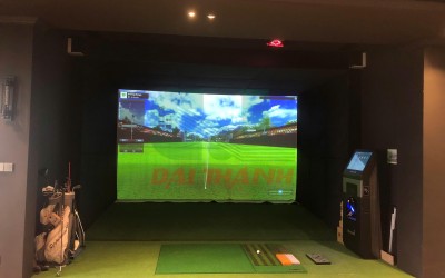 CUNG CẤP VÀ THI CÔNG LẮP ĐẶT PHÒNG GOLF 3D TWOVISION PLUS GOLFZONE - ANH TIẾN QUẬN 3