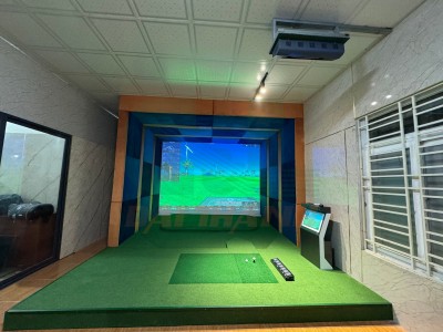 THI CÔNG CUNG CẤP VÀ LẮP ĐẶT PHÒNG GOLF 3D - HÀ TĨNH 