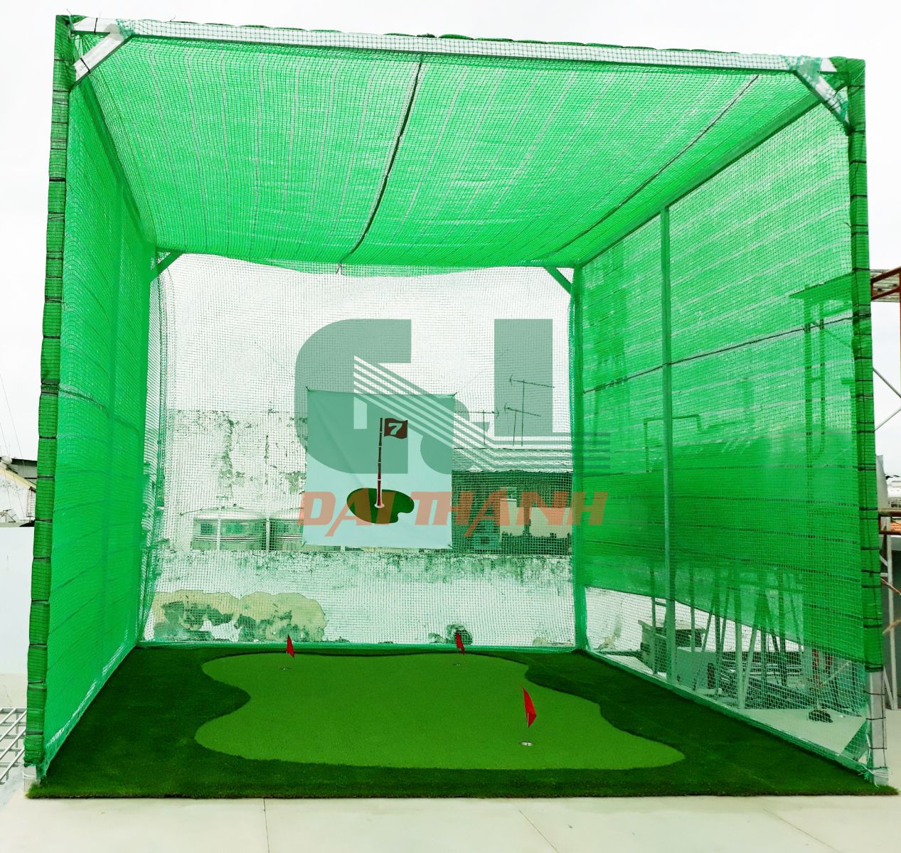 Bộ khung lưới tập golf Đại Thành